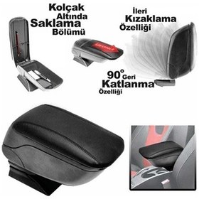 Resim Her Araca Uygun Sürgülü Kol Dayama Kolçak 