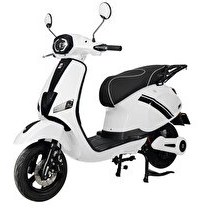 Resim Mobilette Wind 5500 Krem Elektrikli Scooter - 2024 Model 