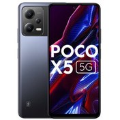 Resim Poco X Series X5 5G 256 GB, 8 GB RAM, Jaguar Black, Mobile Phone 