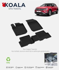 Resim Volkswagen T-roc 2019 Ve Sonrası Uyumlu 4,5d Oto Paspas 