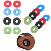 Resim 10 adet Profesyonel Kauçuk Askı Kilidi Elektrik ve Bas Gitarları için - Yıkama ve Yıkama ile Güvenli ve Güvenilir Gitar Askı Kilidi 