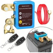Resim Topnotch Car Akü Bağlantı Kesici 240a Uzaktan Kumandalı 12v Akü Anahtarı Hırsızlık Önleyici 
