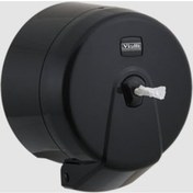 Resim K3b Minipoint Tuvalet Kağıdı Dispenseri Siyah 