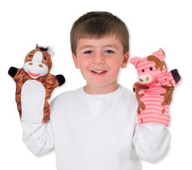 Resim El Kukla Seti - Çiftlik Hayvanları 