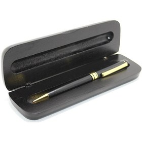 Resim Larimar Ahşap Kutulu Tükenmez Kalem Model 3 - 9007193296891lmr 