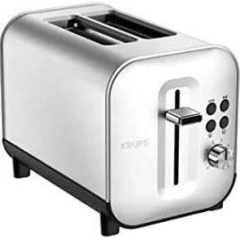 Resim Krups First Toaster 2 Bölmeli Paslanmaz Çelik 850 Watt Ekmek Kızartma Makinesi - 7211003732 