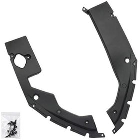 Resim Honda Cıvıc Fc5 Çamurluk Üst Koruma Kapağı 2016-2021 Civic Logolu 