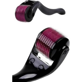 Resim MCM Group Derma Roller Titanyum Uçlu 540 Iğneli 1 mm Saç Sakal Çıkarma ve Cilt Bakım Masaj Aleti 