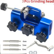 Resim Mavi Zincir Testere Bileyiciler Taşınabilir Testere Zinciri Bileme Ağaç İşleme Taşlama Taşları Elektrikli Testere Öğütücü Aracı Dropshipping 