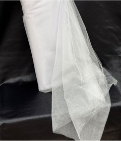 Resim GÜRLEK TEKSTİL Beyaz Kristal Tül Araba Süs, Bohça Süs, Nişan Bohça Süs, Kapı Süsü Tülü, Doğum Günü Tülü 100x300cm, 