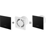 Resim Bosch Banyo Aspiratörü / Fanı 1700 Serisi Mat Siyah 100 mm çap 
