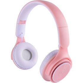Resim kilifdakilif Zore M6 Pro Ayarlanabilir ve Katlanabilir Kulak Üstü Bluetooth Kulaklık-Pembe 