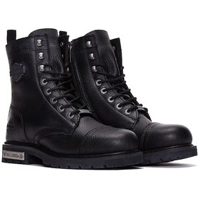 Resim Harley Davidson Colmar Erkek Black/Baskılı Deri Bot 