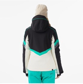 Resim Roxy Peak Chic Softshell Kadın Gri Kayak Montu Erjtj03512 