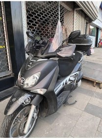 Resim Zeus Motor 2007-2017 Yamaha X-city 250 Uyumlu Ön Cam Açık Füme 