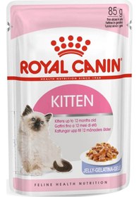 Resim Royal Canin 85Gr KITTEN JELLY Yavru Yaş Kedi Maması 12Adet 
