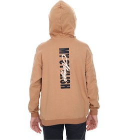 Resim Toontoy Kids Toontoy Erkek Çocuk Depar Tura Baskılı Sweatshirt Kahverengi 