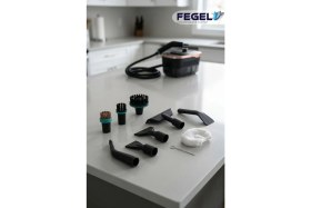 Resim Fegel FG-B2 Buharlı Temizleyici | Yüksek Basınçlı Buhar Gücü ile Zorlu Kir ve Yağ Sökücü, Kimyasalsız Temizlik Cihazı 