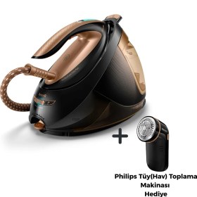 Resim Philips Perfectcare Elite Plus Buhar Kazanlı Ütü Yakmaz Taban, 600 G'a Kadar Şok Buhar, Kireç Giderici, Sessiz Buhar Teknolojisi Philips Türkiye Garantili - Philips Tüy Toplama Hediyeli 