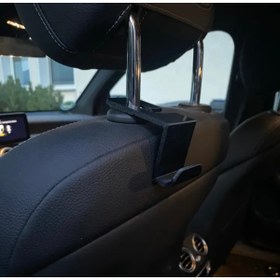 Resim Bonolupo Araç Içi Askı - Koltuk Arkası Araba Askısı Siyah 1 Adet (BİYOPLASTİK) 