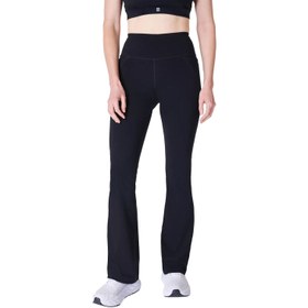 Resim Sweaty Betty Power 30 Workout Boot Cut Kadın Siyah Pantolon 