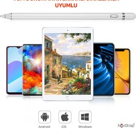 Resim Dolia For Ipad 7/8/9/10 Nesil 10.2/10.9 Inç Active Stylus Dokunmatik Tablet Kalemi Pencil 