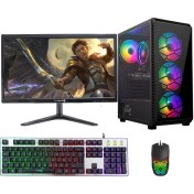 Resim Turbox TX1552 Intel Core I5 2400 8gb Ram 128GB SSD 4gb R7 240 Ekran Kartı 19.5'' Monitör Freedos Masaüstü Oyun Bilgisayarı 