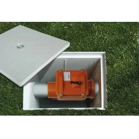 Resim Belle Fusion Mey Ithalat® Pvc Pissu Atıksu Çekvalfi 125 mm Kilitli 