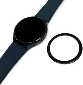 Resim Zore Galaxy ile uyumlu Watch 5 44mm PMMA Pet Saat Ekran Koruyucu Siyah 