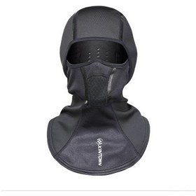 Resim Padalink Kış Sporları İçin Poliester Balaklava: Rüzgar Ve Su Geçirmez, Sıcak Tutan, Gece Reflektörlü, Müzik Dinleme Delikli, Siyah, Tek Beden Siyah 