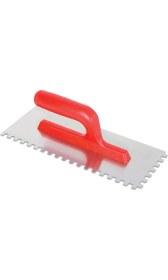 Resim Badem10 Dekor 767 Seramik Malası Saplı Paslanmaz Çelik Mala 35 cm 