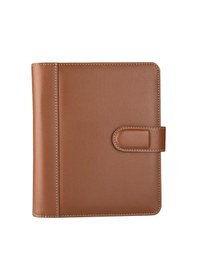 Resim Organizer Ajanda Tarihsiz Kareli 4 Halkalı 19.5x23 CM - Taba 