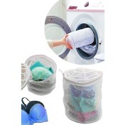 Resim Hassas Çamaşır Yıkama Filesi, Fermuarlı, Eşarp ve Sütyen Için Uygun 