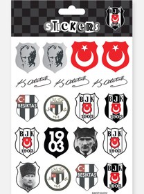 Resim Beşiktaş Sticker Seti Atatürk - Lisanslı Orijinal 