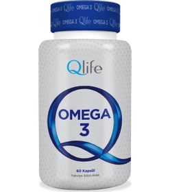 Resim Qlife Omega 3 1200 Mg 60 Kapsül 