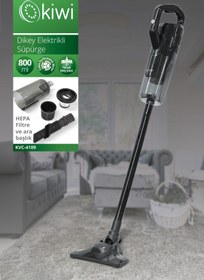 Resim Kiwi Kvc-4109 2'si 1 Arada El Tipi ve Dikey Elektrikli Süpürge 600W & 5m Güç Kablosu 