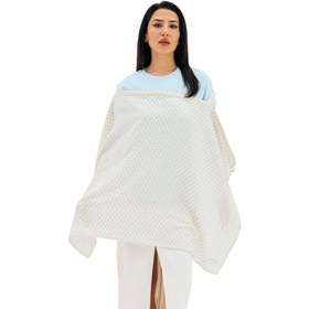 Resim Miniboni Müslin Emzirme Örtüsü White Mint 