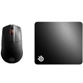 Resim Steelseries Rival 3 Wireless Oyuncu Mouse + Qck Large Mouse Pad 