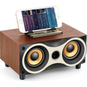 Resim Shenzhen Xin Xin Ahşap Kablosuz Bluetooth Subwoofer Hoparlör 