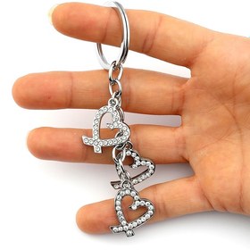 Resim New Life Promosyon Nl Taşlı Kalp Figürlü Anahtarlık 