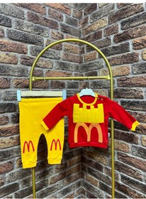 Resim Erkek Bebek McDonald's Alt Üst Takım 