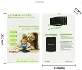 Resim JUNGLEE (1217) Grafik Yazı Çizim Tableti Lcd 8.5 Inc Ekranlı Bilgisayar Kalemi Mıknatıslı Buzdolabı Yazı Tahtası ile uyumlu 