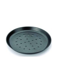 Resim Delikli Pizza Tava 28cm Siyah 