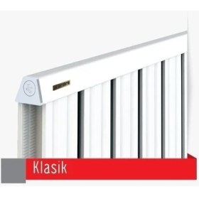 Resim Alurad Alüminyum Panel Radyatör Klasik 600X13 Dilim Ral 9010 Radyatör 