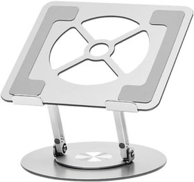Resim Coverzone Taşınabilir Katlanabilir Folding Alüminyum Notebook Stand Alüminyum Ayarlanabilir Açı Ve Katlanabilir Portatif Rahat Kullanım 11 inç 17 İnç Dizüstü Bilgisayar ve Laptop Stant | S13 