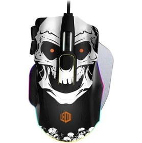 Resim Lecoo Mg1102 8200 Dpı 10 Makro Tuşlu Kablolu Rgb Ledli Gaming Mouse + Mousepad 