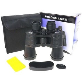 Resim 100x100 Kauçuk Kaplamalı Mavı Cam Mercekli Dürbün 56m/1000m Siyah 