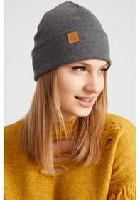 Resim Kadın Balıkçı Style %100 Pamuklu Kaşkorse, Terletmez, Ultra Hafif, Yumuşak Bere - Standart / Füme Koyu Gri Füme Koyu Gri 