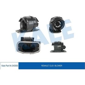Resim KALE OTO Radyatör 343550 Kalorifer Motoru R19 CLIO Megane 