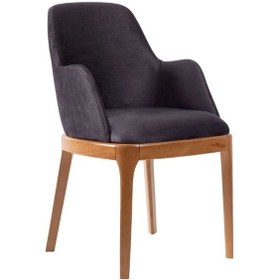 Resim Notre Plus Sandalye Natural - Antrasit 